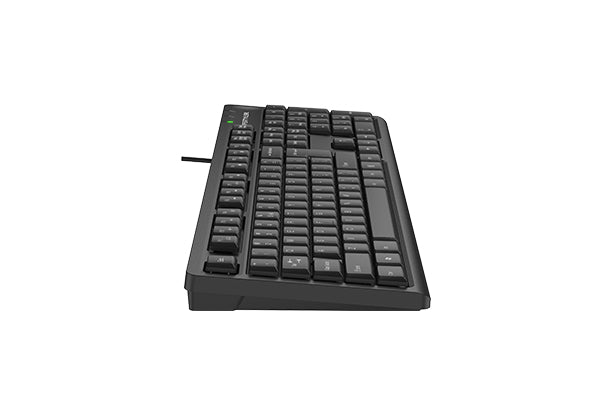 FK12 A4tech Fstyler FN Multimedia Wired Keyboard USB Black,US Layout