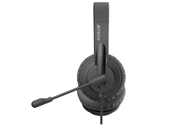 HU-10 A4tech Wired Headset USB Black