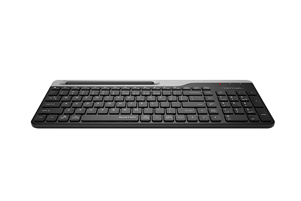 FBK25 A4tech Fstyler Bluetooth + 2.4G Connection 2-section Keyboard USB (Black),US Layout