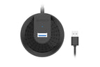 HUB-30 A4tech USB 3.0 4 Ports,100cm, USB Plug Black