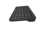 FBK36C AS A4tech Fstyler Bluetooth & 2.4G Rechargeable Keyboard USB Black US Layout