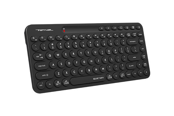 FBK36C AS A4tech Fstyler Bluetooth & 2.4G Rechargeable Keyboard USB Black US Layout