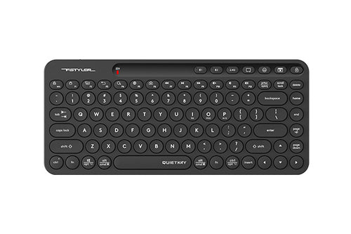 A4tech FBK36C AS Fstyler Bluetooth & 2.4G Rechargeable Keyboard USB Black US Layout