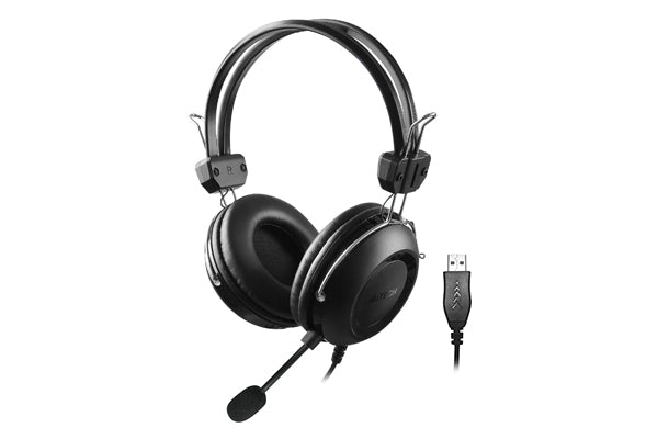HU-35 A4Tech Headphone USB Black