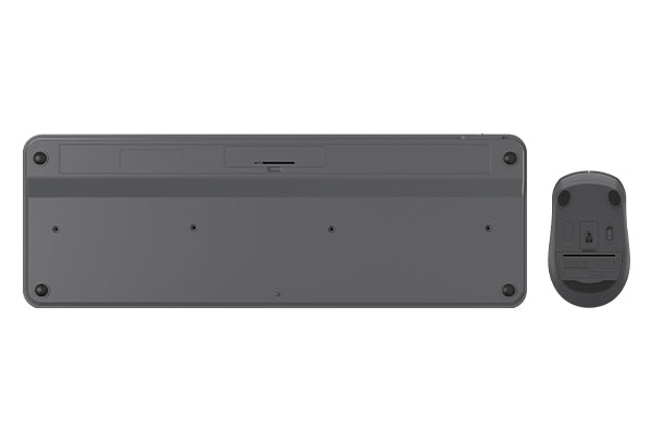 FG3300 Air2 A4tech Fstyler 2.4G Wireless Power-Saving QuietKey 2-Zone Combo Set, (FGK33+FG16S Air2) Grey,US Layout