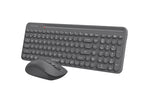 FG3300 Air2 A4tech Fstyler 2.4G Wireless Power-Saving QuietKey 2-Zone Combo Set, (FGK33+FG16S Air2) Grey,US Layout