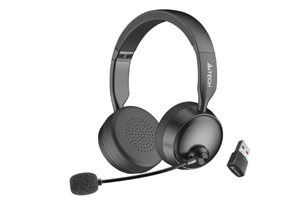 BH235 A4tech Fstyler Bluetooth v5.3 Wireless Headset (BH230+BN-10) Black