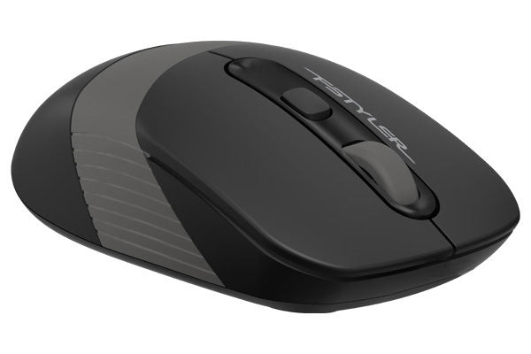 FG10S A4tech Fstyler 2.4G Wireless Silent Click Mouse USB (Grey)