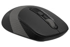 FG10S A4tech Fstyler 2.4G Wireless Silent Click Mouse USB (Grey)