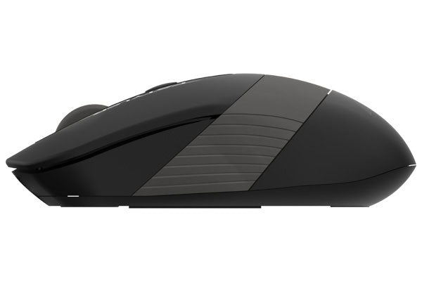 FG10S A4tech Fstyler 2.4G Wireless Silent Click Mouse USB (Grey)
