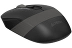FG10S A4tech Fstyler 2.4G Wireless Silent Click Mouse USB (Grey)