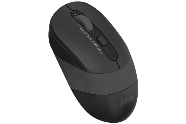 FG10S A4tech Fstyler 2.4G Wireless Silent Click Mouse USB (Grey)