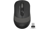 FG10S A4tech Fstyler 2.4G Wireless Silent Click Mouse USB (Grey)