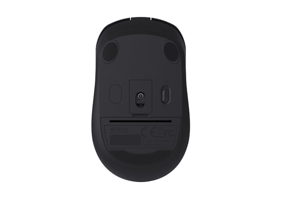 FG12S A4tech Fstyler 2.4G Wireless Silent Click Mouse USB Black