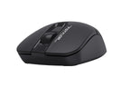 FG12S A4tech Fstyler 2.4G Wireless Silent Click Mouse USB Black