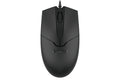 OP-550S A4tech Wired Mouse Silent Click USB Black with Teflon feet