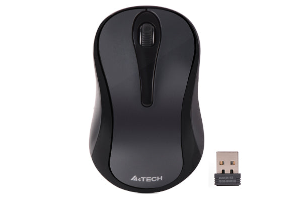 G3-280NS A4Tech Wireless Silent Click Mouse USB Black