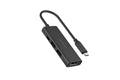 DST-40C A4Tech 4-IN-1 Docking Station Ash Grey (HDMI*1+USB2.0*1+USB3.0*1+USB-C PD100W)
