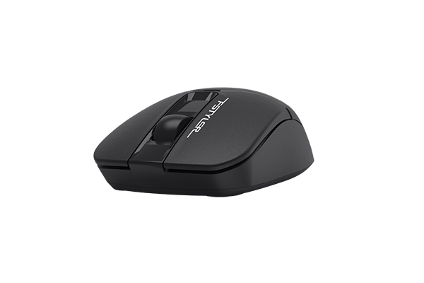 FB12S A4Tech Fstyler Dual-Mode Bluetooth & 2.4G Non-rechargeable Silent Click Mouse USB (Black)