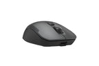FG16CS Air2 A4tech Fstyler 2.4G Wireless Silent Click Rechargeable Mouse Black , Black+Blue Receiver+ Type-C Adapter