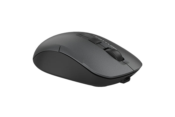 FG16CS Air2 A4tech Fstyler 2.4G Wireless Silent Click Rechargeable Mouse Black , Black+Blue Receiver+ Type-C Adapter