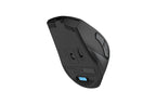 FG45CS Air2 A4tech Fstyler 2.4G Wireless Rechargeable Silent Click Mouse, USB Stone Grey