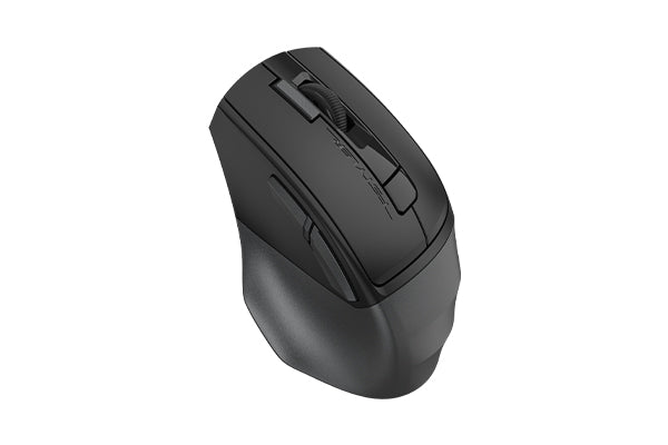 FG45CS Air2 A4tech Fstyler 2.4G Wireless Rechargeable Silent Click Mouse, USB Stone Grey