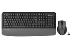 FG2500S Plus A4tech/Fstyler 2.4G Multimedia Wireless Desktop Set (FGK20+FG55S Plus Silent Click) Grey,US Layout