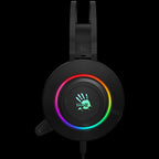 G521 Bloody Virtual 7.1 Surround Sound Gaming Headset USB Black