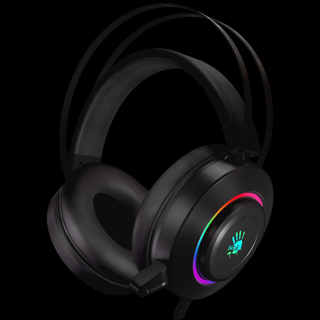 G521 Bloody Virtual 7.1 Surround Sound Gaming Headset USB Black