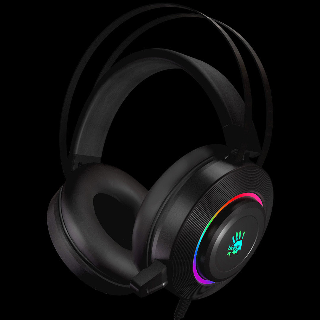 G521 Bloody Virtual 7.1 Surround Sound Gaming Headset USB Black