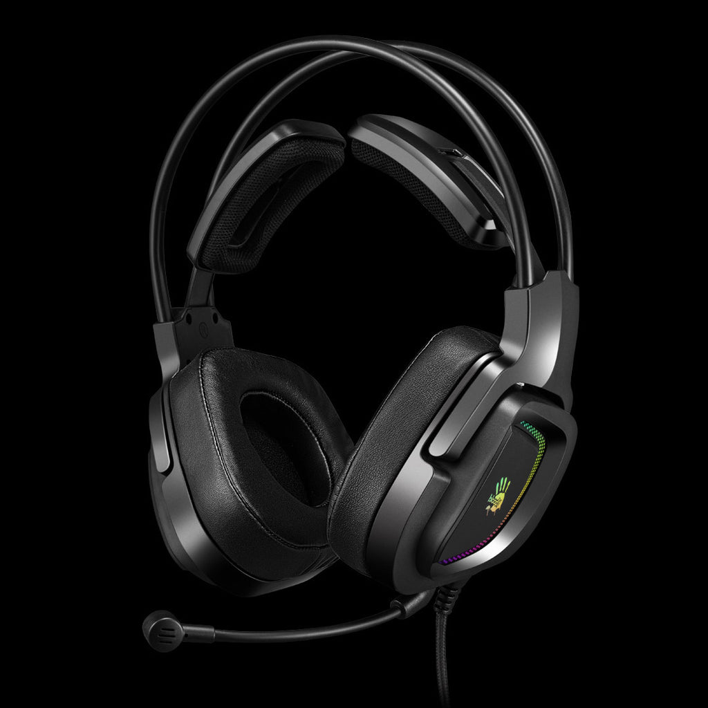 G575 Bloody Virtual 7.1 Surround Sound RGB Gaming Headphone USB Black