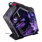 Bloody GH-30 Mid Tower Gaming Case -  5 RGB Fans Pre-Installed -  Black/Red