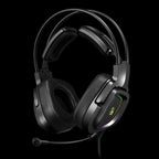 G575p Bloody Stereo Surround Sound RGB Gaming Headphone 4-Pin 3.5 mm Black With PC Extention Adapter