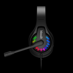 G230p Bloody Stereo Surround Sound RGB Gaming Headphone 4-Pin 3.5 mm Black With PC Extention Adapter