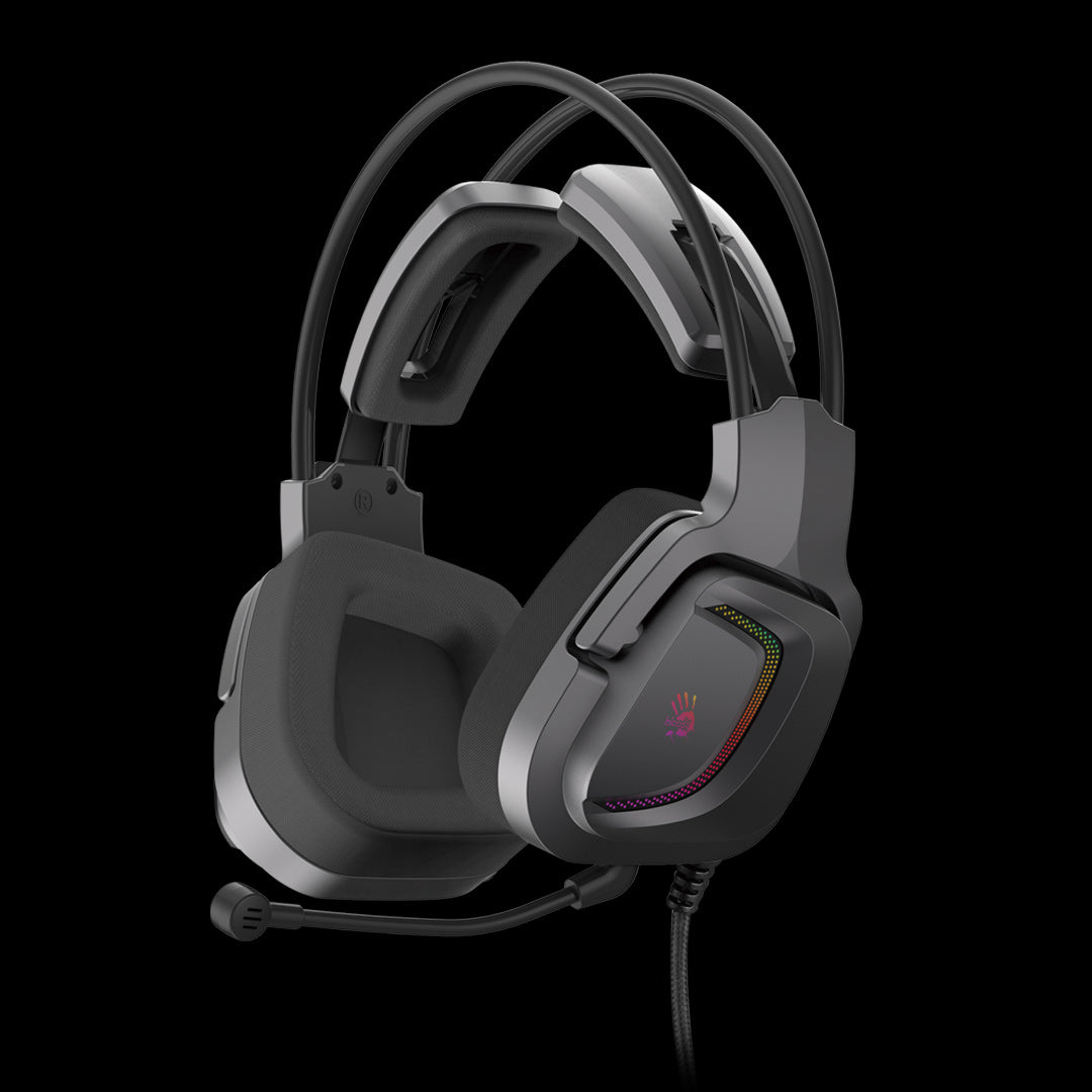 G575 Pro Bloody Virtual 7.1 Surround Sound Gaming Headphone USB Grey