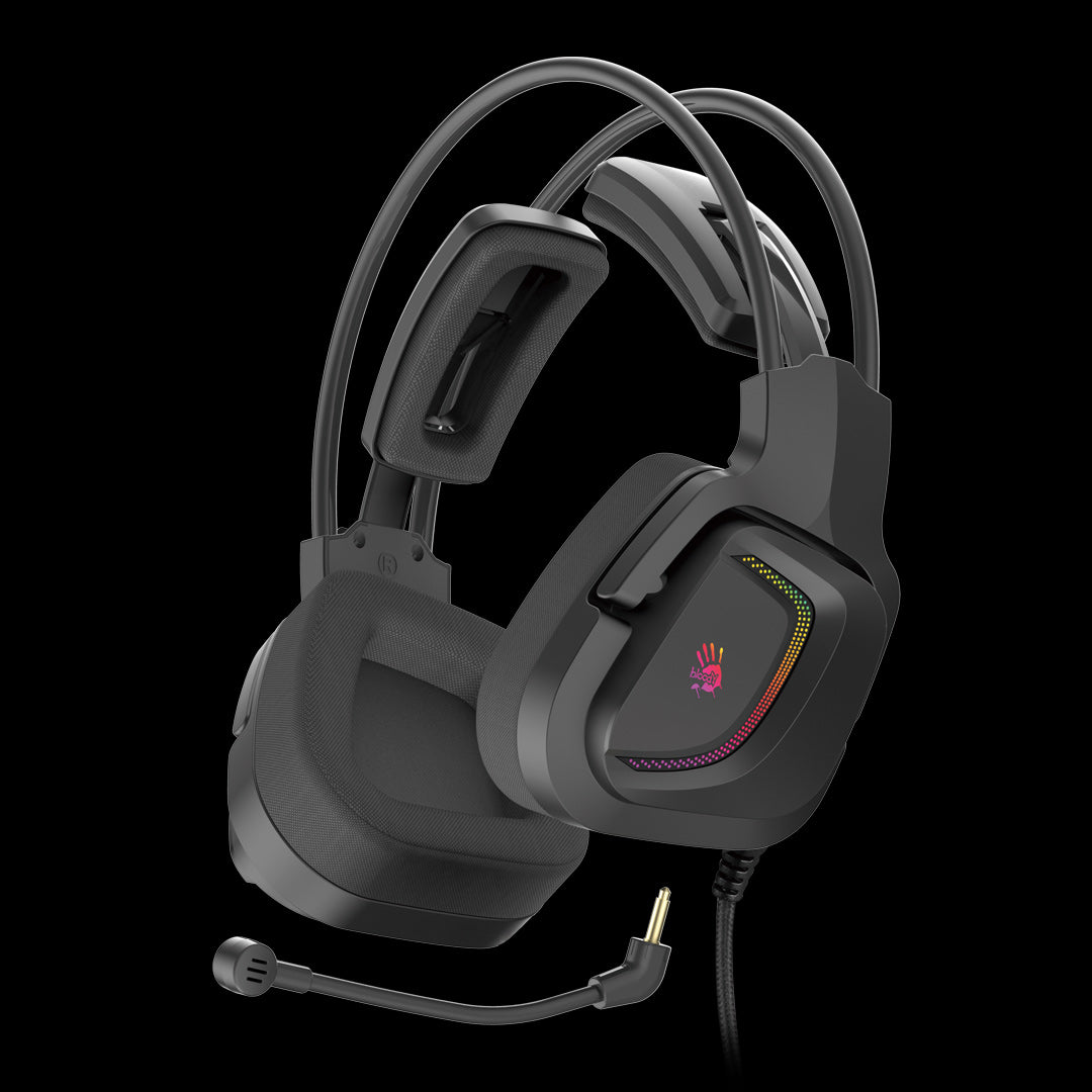G575 Pro Bloody Virtual 7.1 Surround Sound Gaming Headphone USB Grey