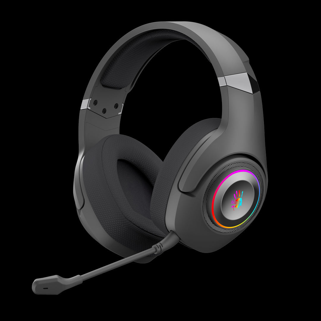 GR270 Bloody All-in-One 2.4G+BT v5.2 RGB Gaming Wireless Headset Black