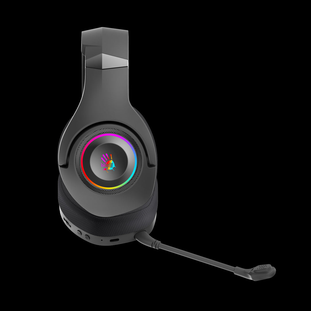 GR270 Bloody All-in-One 2.4G+BT v5.2 RGB Gaming Wireless Headset Black