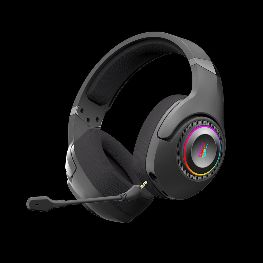 GR270 Bloody All-in-One 2.4G+BT v5.2 RGB Gaming Wireless Headset Black
