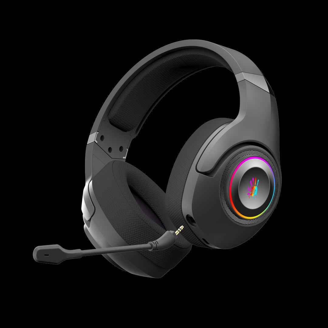 GR270 Bloody All-in-One 2.4G+BT v5.2 RGB Gaming Wireless Headset Black