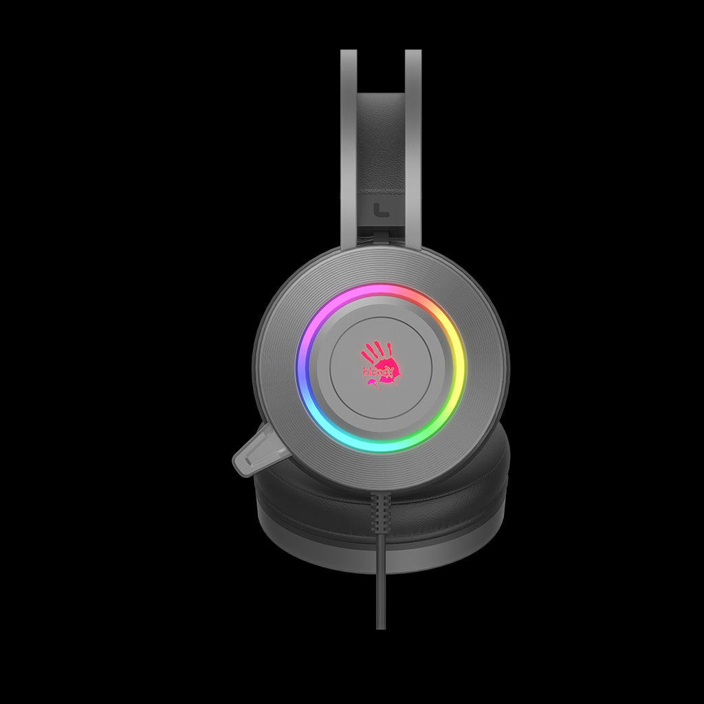 G521S Bloody Neon Gaming Headphone USB Grey