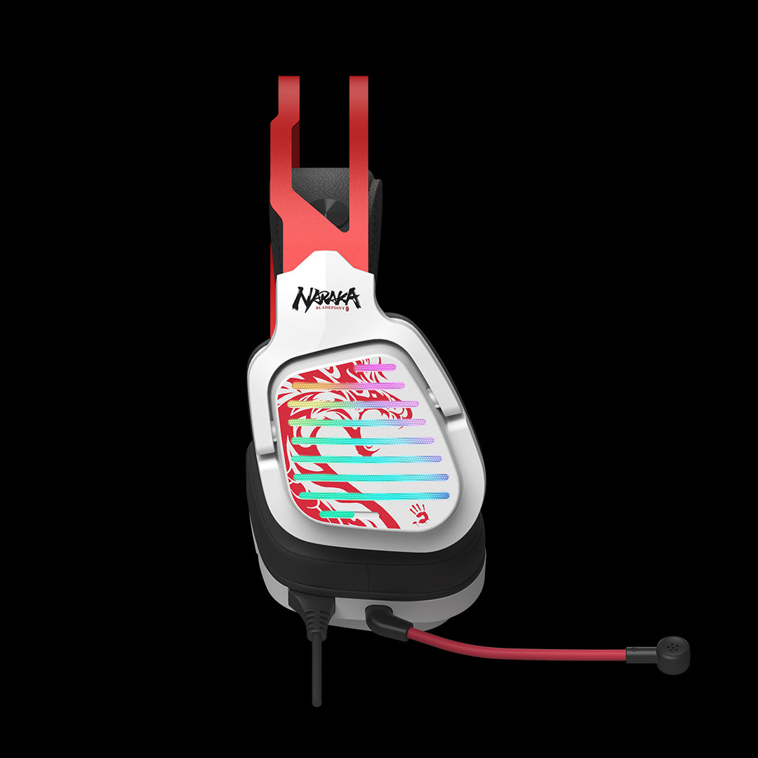 G560 Bloody Virtual 7.1 Surround Sound RGB USB Gaming Headphone USB Naraka