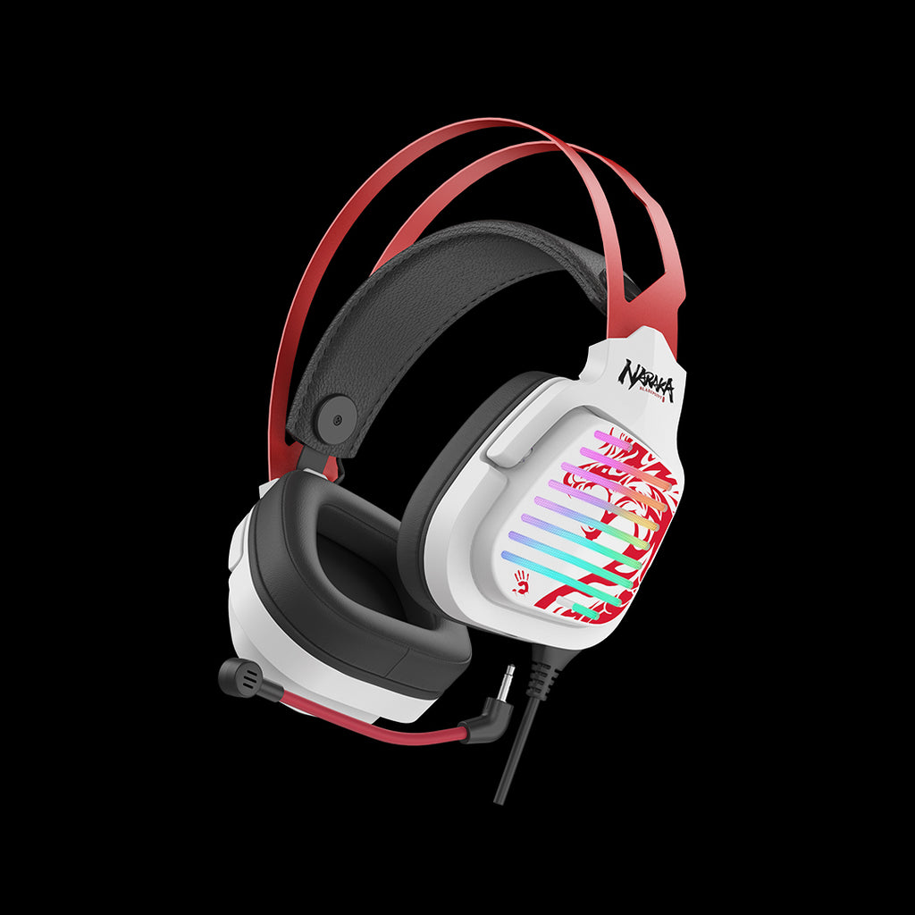 G560 Bloody Virtual 7.1 Surround Sound RGB USB Gaming Headphone USB Naraka