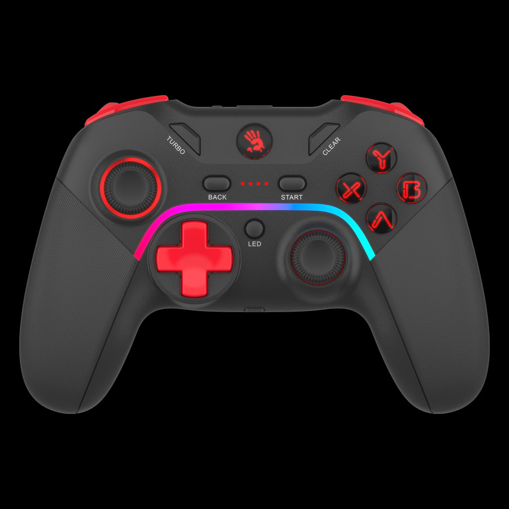 GPW70 Bloody Gamepad Dual Mode 2.4G Wireless & USB Wired Connection Sports Black