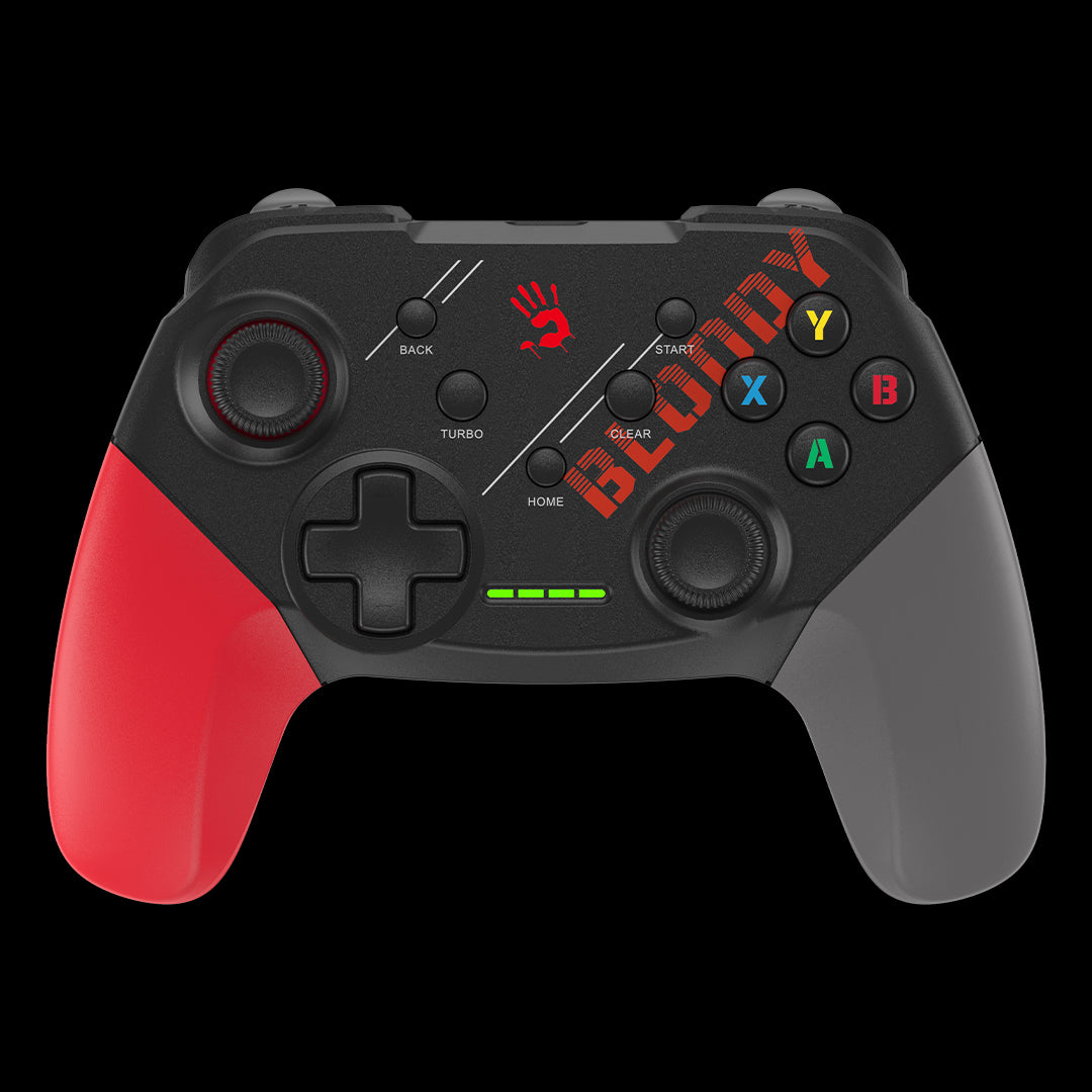 GPW50 Bloody Gamepad Dual Mode 2.4G Wireless & USB Wired Connection Sports Red