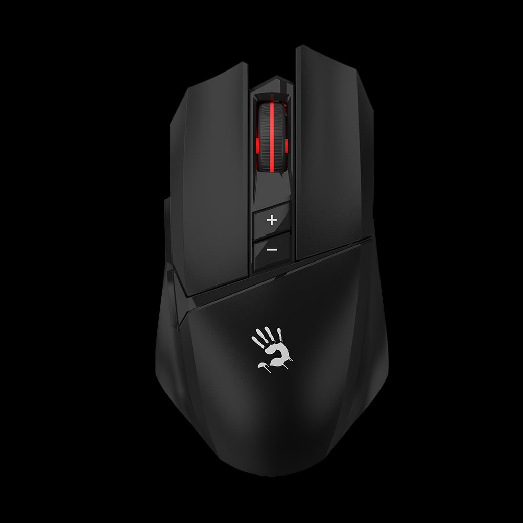 R36 Ultra Bloody WaveLink Full Speed Dual Mode Wireless Gaming Mouse USB Stone Black