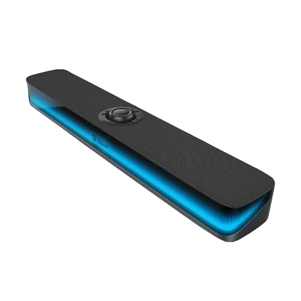 Bloody S10 Bluetooth v5.3 & USB Wired Connection RGB Gaming Soundbar USB Black