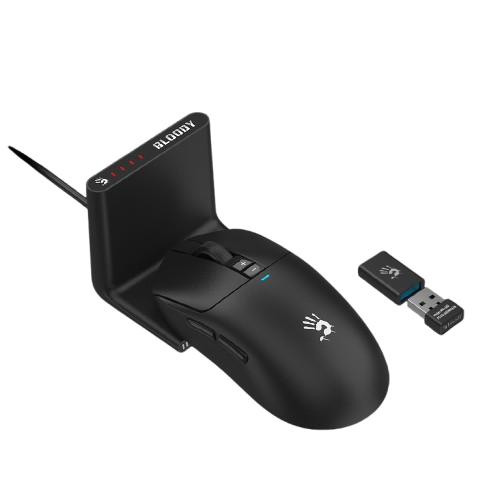 Bloody R72 Ultra Duo WaveLink Full Speed Dual Mode Wireless Gaming Mouse USB Black