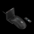 R72 Ultra Duo Bloody WaveLink Full Speed Dual Mode Wireless Gaming Mouse USB Black